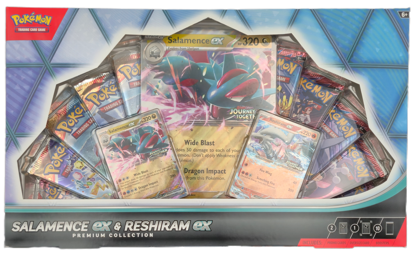 Pokémon TCG: Salamence ex & Reshiram ex Premium Collection