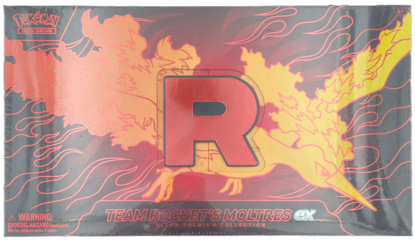 Pokémon Team Rocket’s Moltres Ultra Premium Collection Box