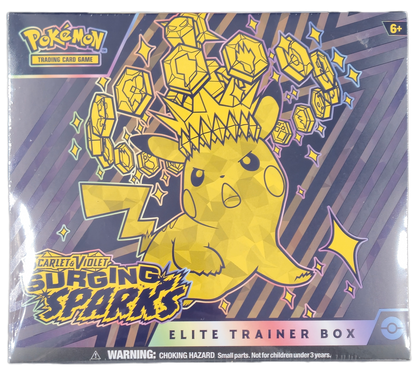Pokémon Scarlet & Violet Surging Sparks Elite Trainer Box