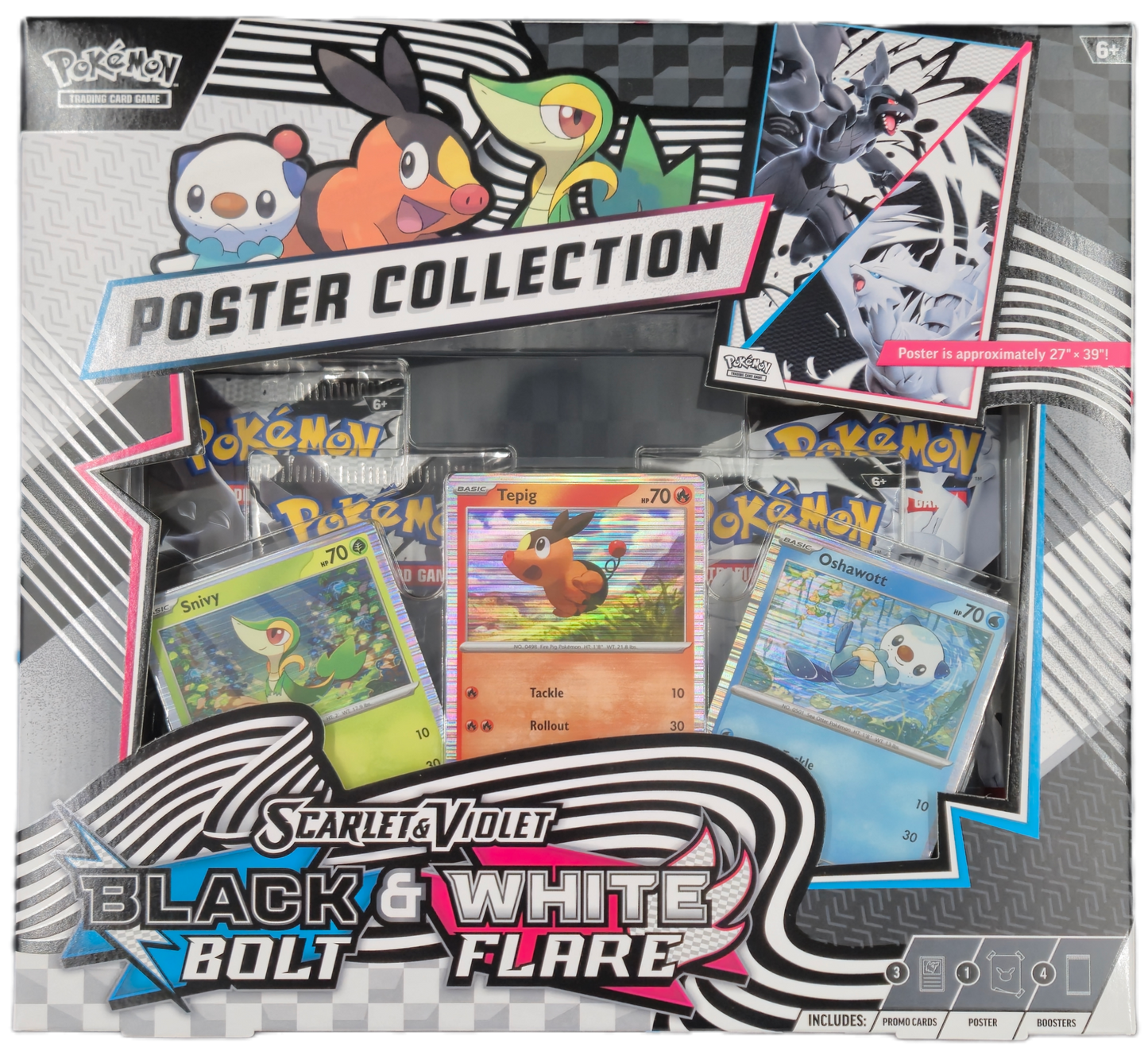 Black Bolt & White Flare: Unova Poster Collection