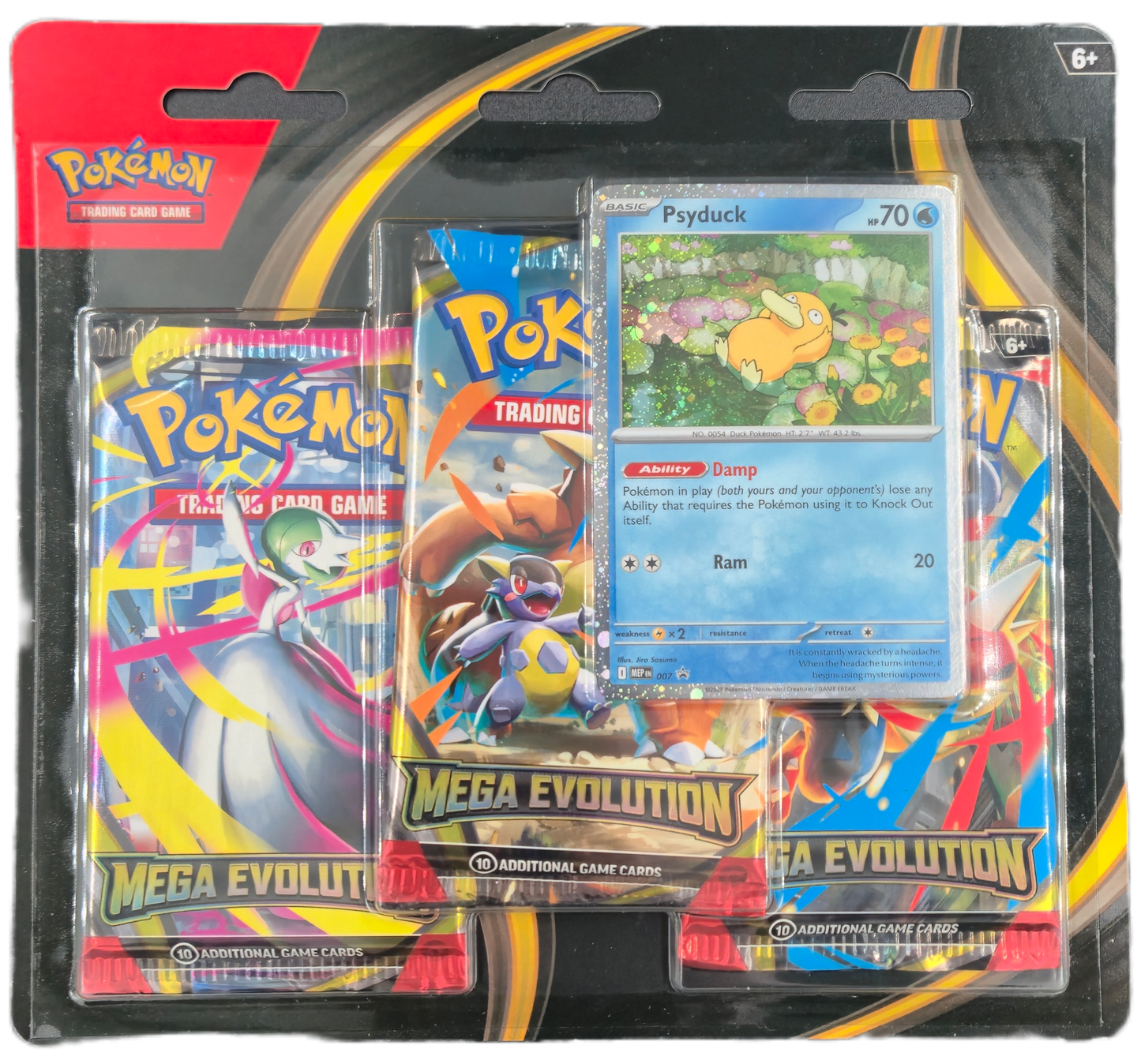 Pokémon Mega Evolution 3-Pack Blister - Psyduck