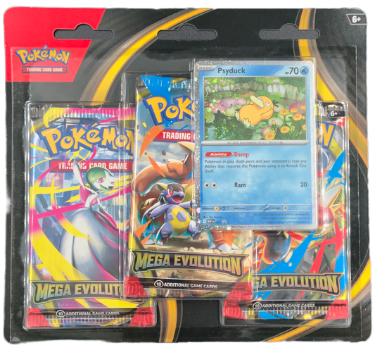 Pokémon Mega Evolution 3-Pack Blister - Psyduck