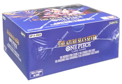 One Piece The Azure Sea's Seven OP-14 Booster Box