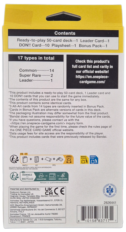 One Piece ST29 Egghead Starter Deck