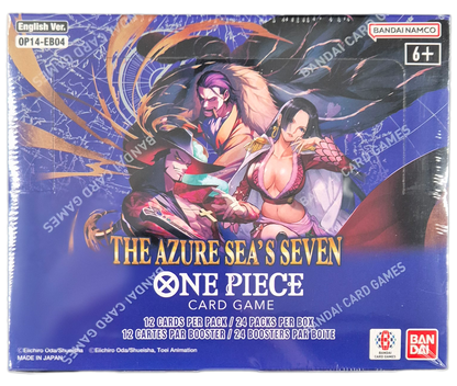 One Piece The Azure Sea's Seven OP-14 Booster Box