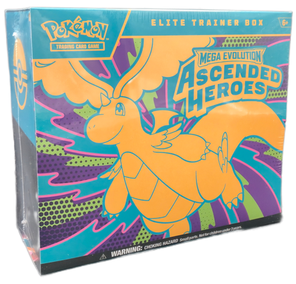 Pokémon Mega Evolution Ascended Heroes Elite Trainer Box