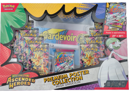 Pokémon Mega Evolution Ascended Heroes Premium Poster Collection: Mega Gardevoir