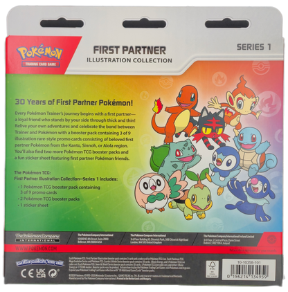 Pokémon TCG: First Partner Illustration Collection Series 1