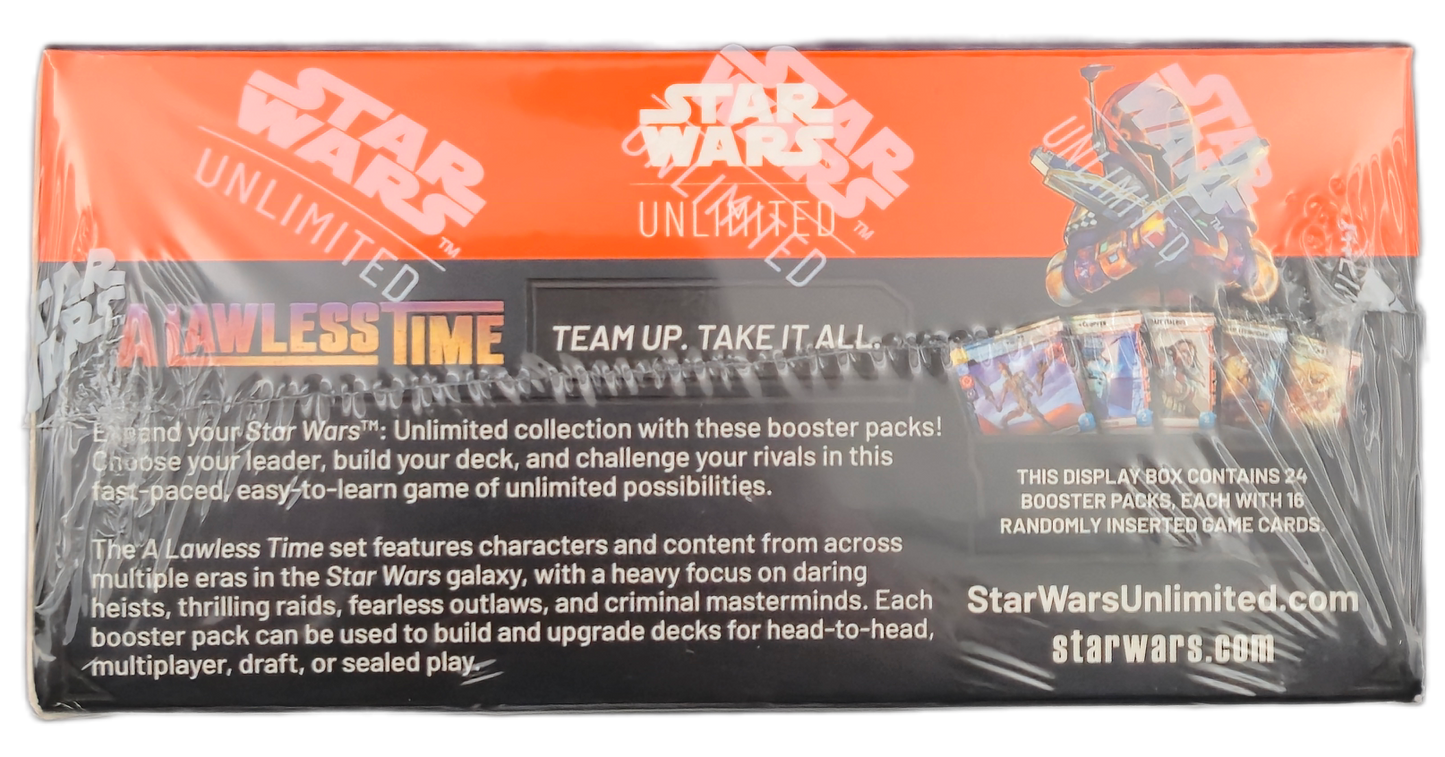Star Wars: Unlimited - A Lawless Time Booster Box (24 boosters)