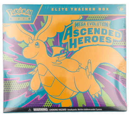Pokémon Mega Evolution Ascended Heroes Elite Trainer Box
