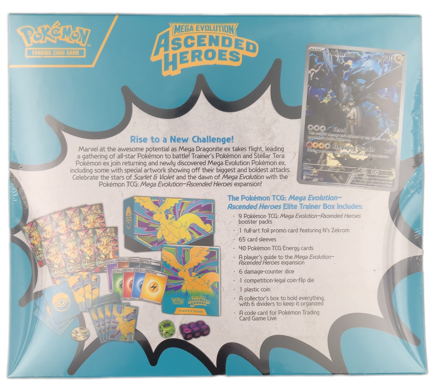 Pokémon Mega Evolution Ascended Heroes Elite Trainer Box