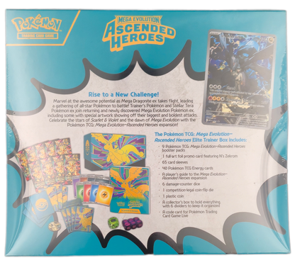 Pokémon Mega Evolution Ascended Heroes Elite Trainer Box