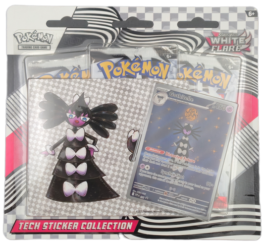 Pokémon Scarlet & Violet White Flare: Gothitelle Tech Sticker Collection