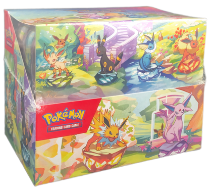 Pokémon Scarlet & Violet Prismatic Evolutions Mini Tin Display