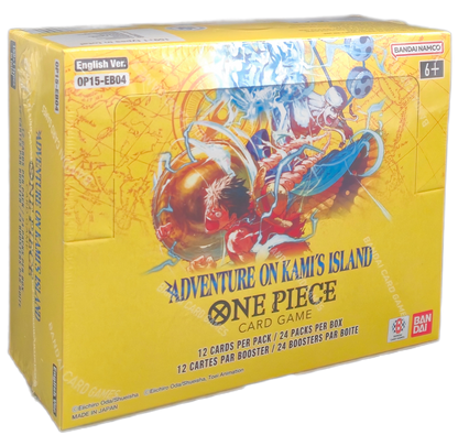 One Piece Booster Box OP-15 Adventure on Kami’s Island