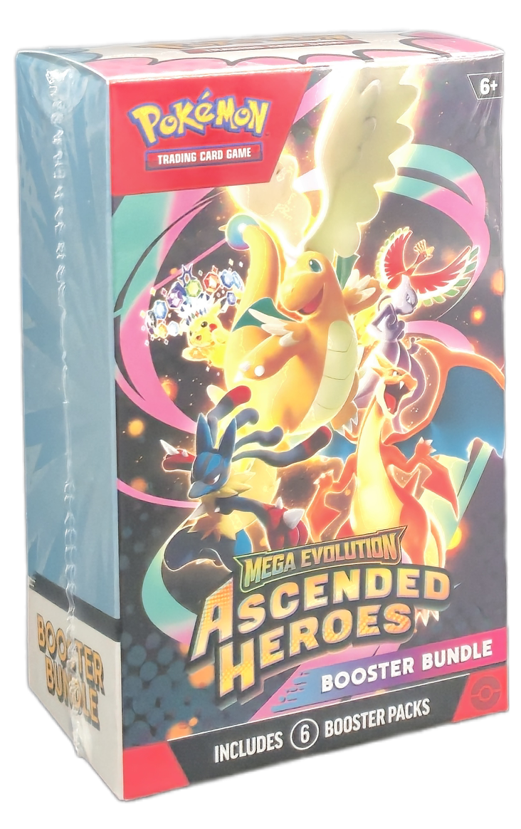 Pokémon Mega Evolution Ascended Heroes Booster Bundle