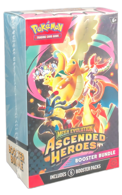 Pokémon Mega Evolution Ascended Heroes Booster Bundle