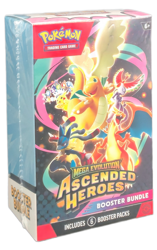 Pokémon Mega Evolution Ascended Heroes Booster Bundle