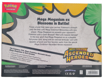 Pokémon Mega Evolution Ascended Heroes: Mega Meganium ex Box