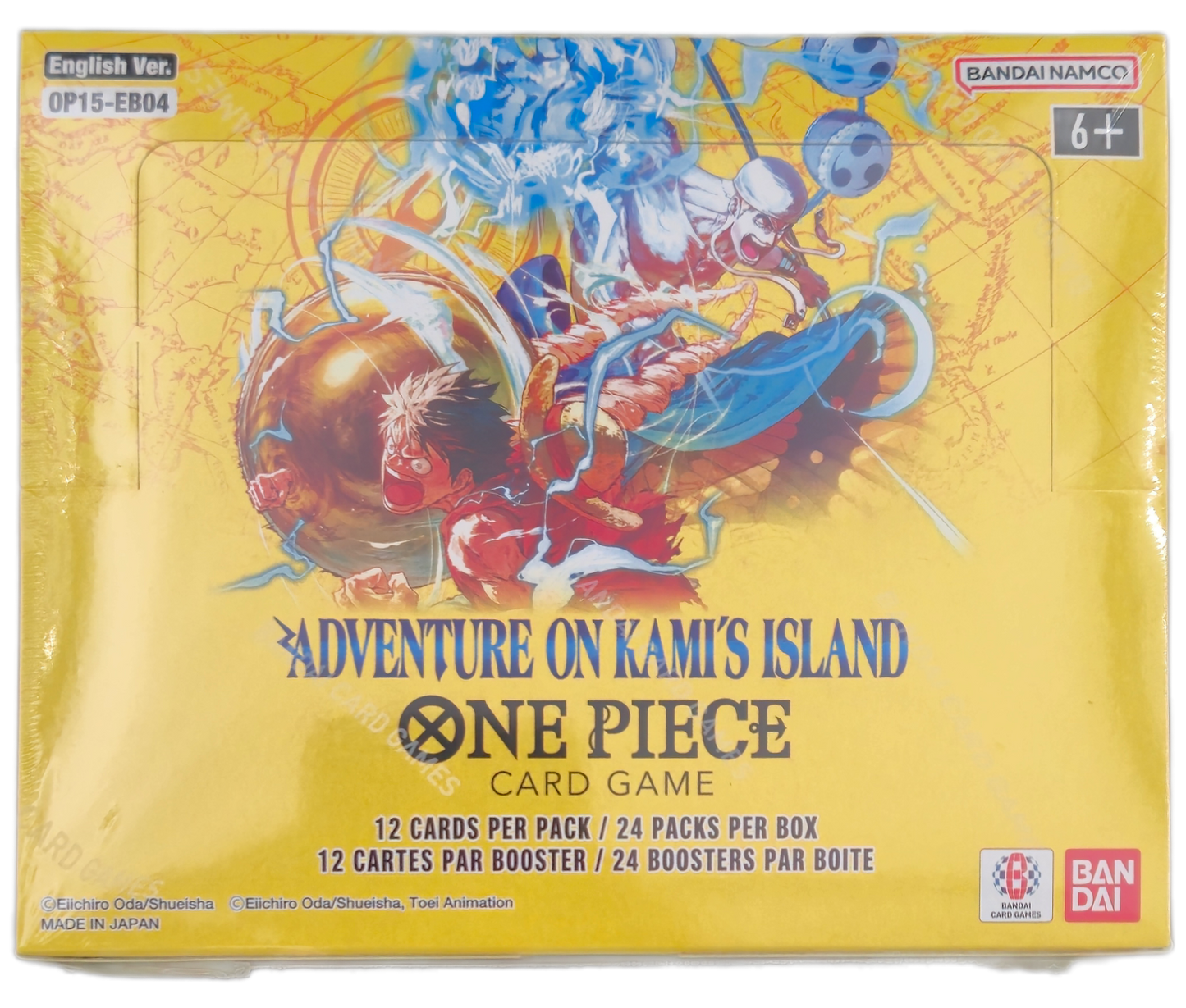 One Piece Booster Box OP-15 Adventure on Kami’s Island