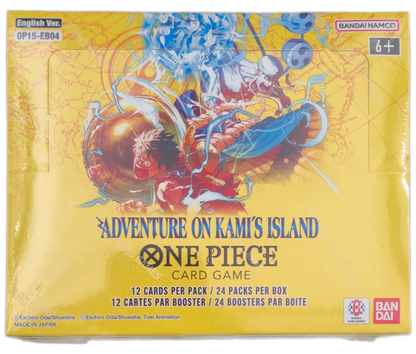 One Piece Booster Box OP-15 Adventure on Kami’s Island