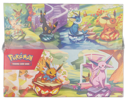 Pokémon Scarlet & Violet Prismatic Evolutions Mini Tin Display