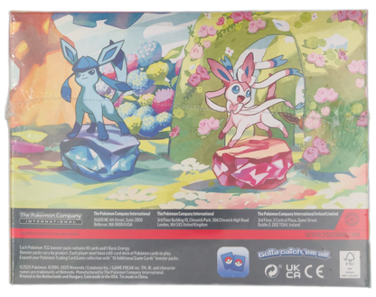 Pokémon Scarlet & Violet Prismatic Evolutions Mini Tin Display