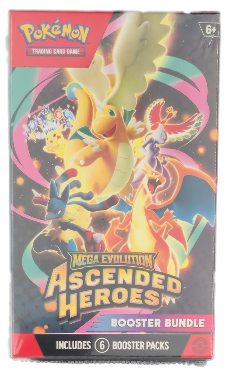 Pokémon Mega Evolution Ascended Heroes Booster Bundle