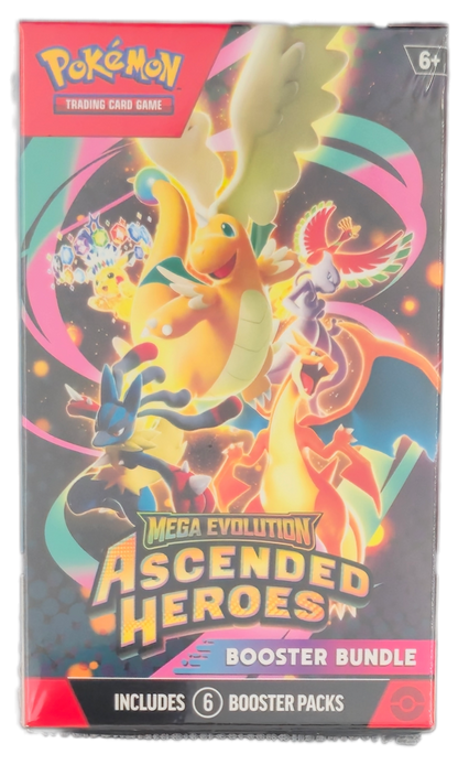 Pokémon Mega Evolution Ascended Heroes Booster Bundle