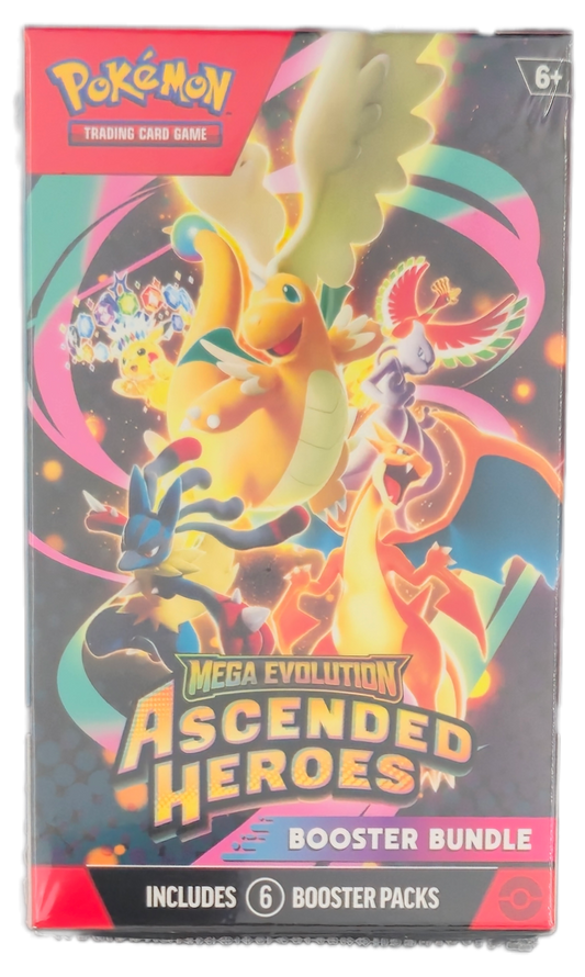 Pokémon Mega Evolution Ascended Heroes Booster Bundle