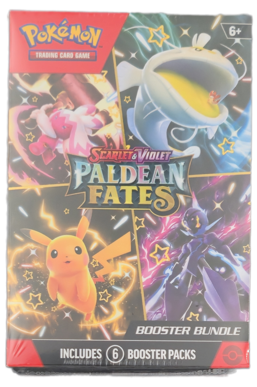 Pokémon Scarlet & Violet Paldean Fates Booster Bundle
