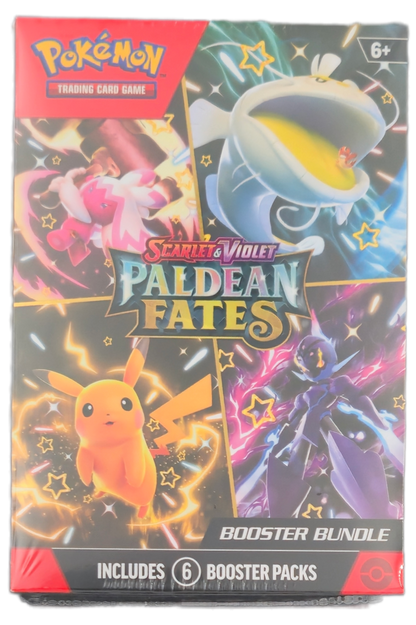 Pokémon Scarlet & Violet Paldean Fates Booster Bundle