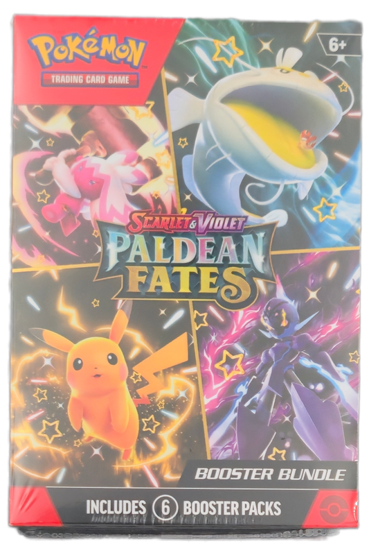 Pokémon Scarlet & Violet Paldean Fates Booster Bundle