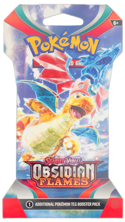 Pokémon Scarlet & Violet Obsidian Flames Sleeved Booster Pack