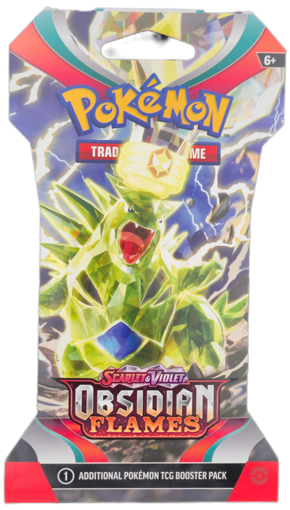 Pokémon Scarlet & Violet Obsidian Flames Sleeved Booster Pack