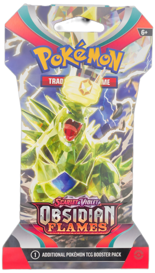 Pokémon Scarlet & Violet Obsidian Flames Sleeved Booster Pack