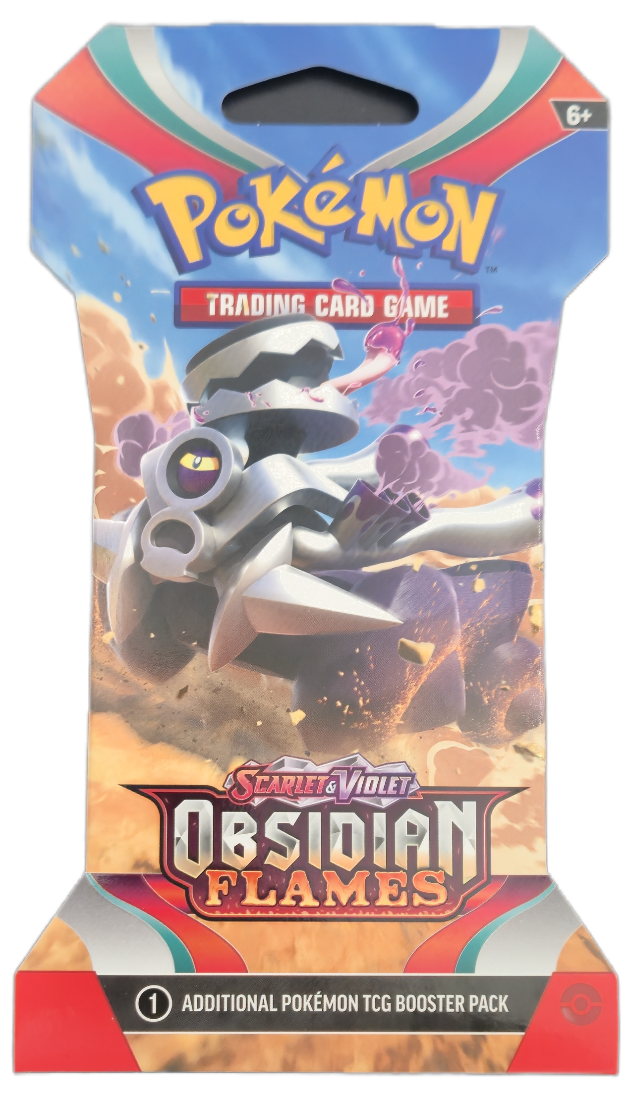 Pokémon Scarlet & Violet Obsidian Flames Sleeved Booster Pack