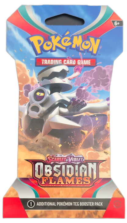 Pokémon Scarlet & Violet Obsidian Flames Sleeved Booster Pack
