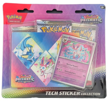 Pokémon Scarlet & Violet Prismatic Evolutions: Sylveon Tech Sticker Collection