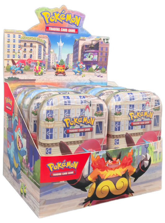 Pokémon TCG: Lumiose City: Mini Tin Display