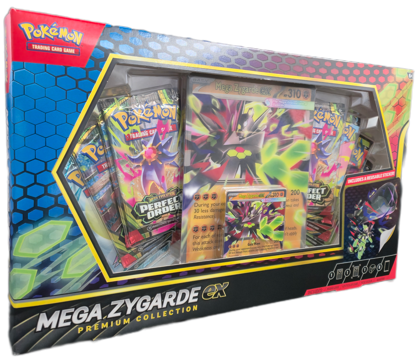 Pokémon TCG: Mega Zygarde Premium ex Box