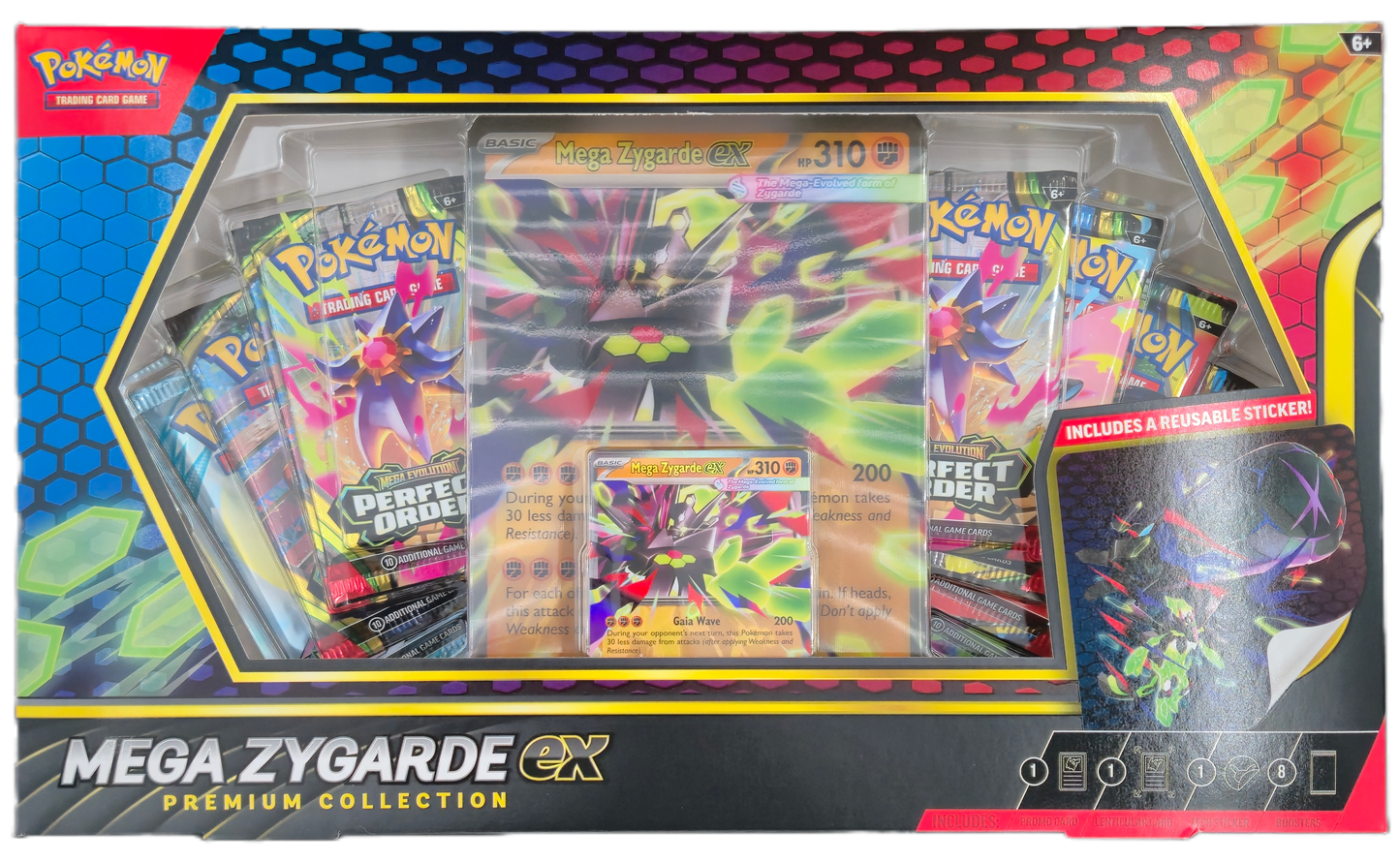 Pokémon TCG: Mega Zygarde Premium ex Box