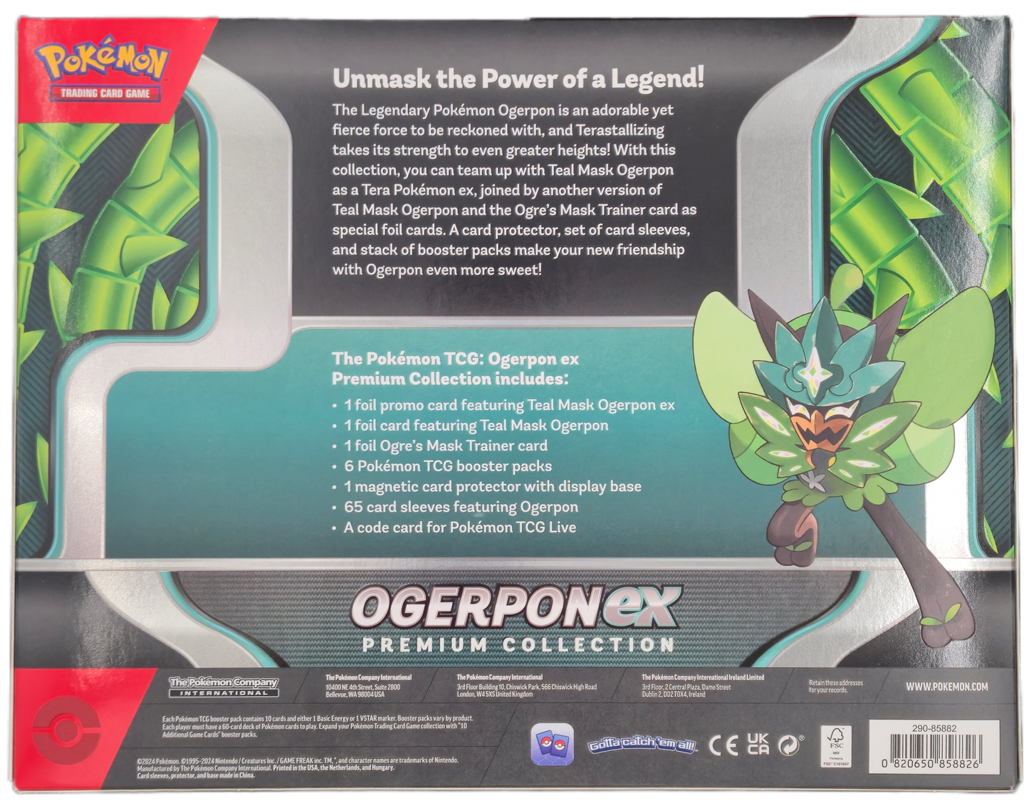 Pokémon TCG: Ogerpon ex Premium Collection
