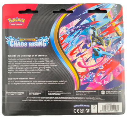 Pokémon Mega Evolution Chaos Rising: Charmeleon 3-Pack Blister
