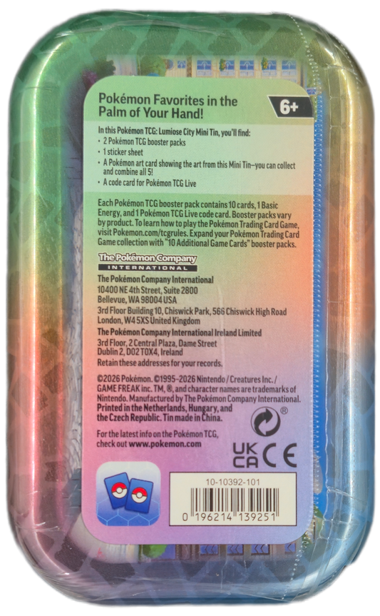 Pokémon TCG: Lumiose City: Mini Tin