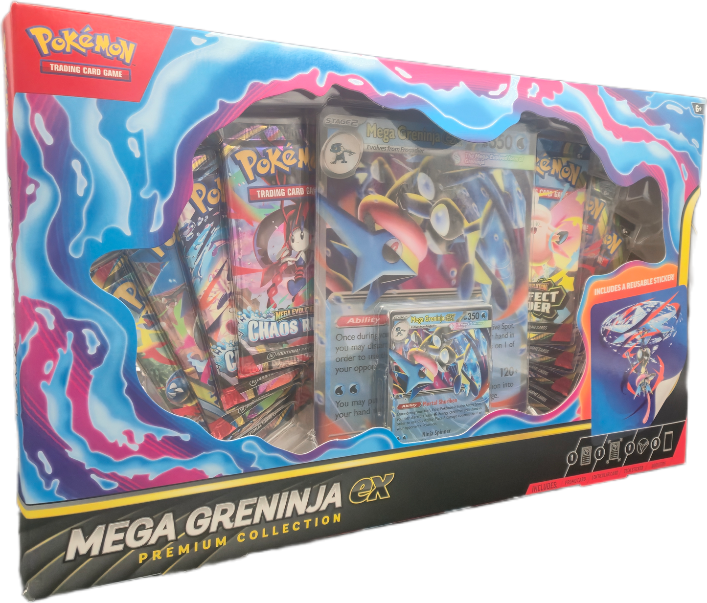 Pokémon TCG: Mega Greninja ex Premium Collection