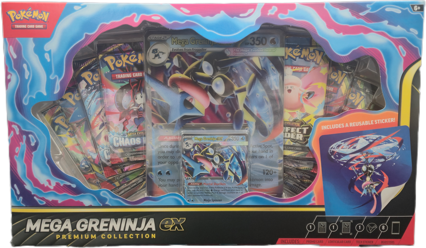 Pokémon TCG: Mega Greninja ex Premium Collection