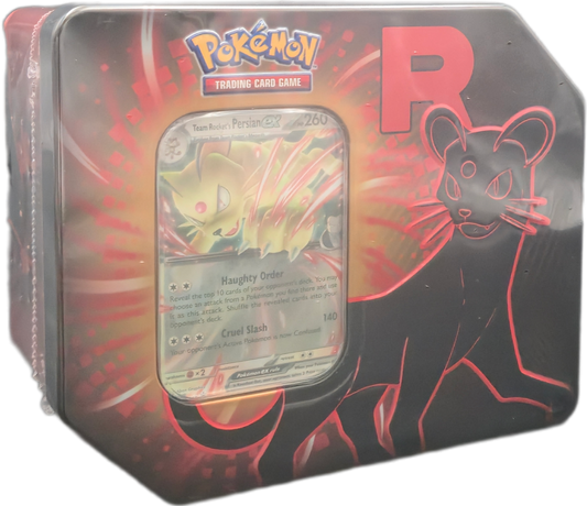 Pokémon Team Rocket Tins: Team Rocket's Persian ex Tin (US Version)