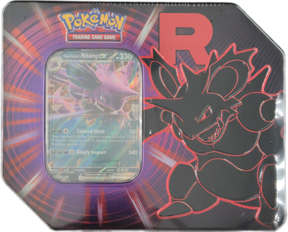 Pokémon Team Rocket Tins: Team Rocket's Nidoking ex Tin (US Version)
