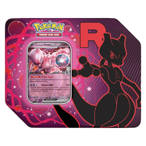 Pokémon Team Rocket Tins: Team Rocket's Mewtwo ex Tin (US Version)